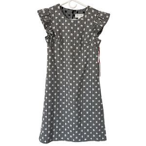 Elle Polka Dot Gingham‎ Dress Size XS NWT
